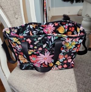 NWOT Vera Bradley Lighten up canvas divided tote
